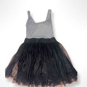 Tulle open back dress